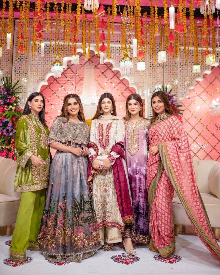 Kanwal Zulqarnain & Warisha Azlan Pictures From Saad Rehman Shendi ...