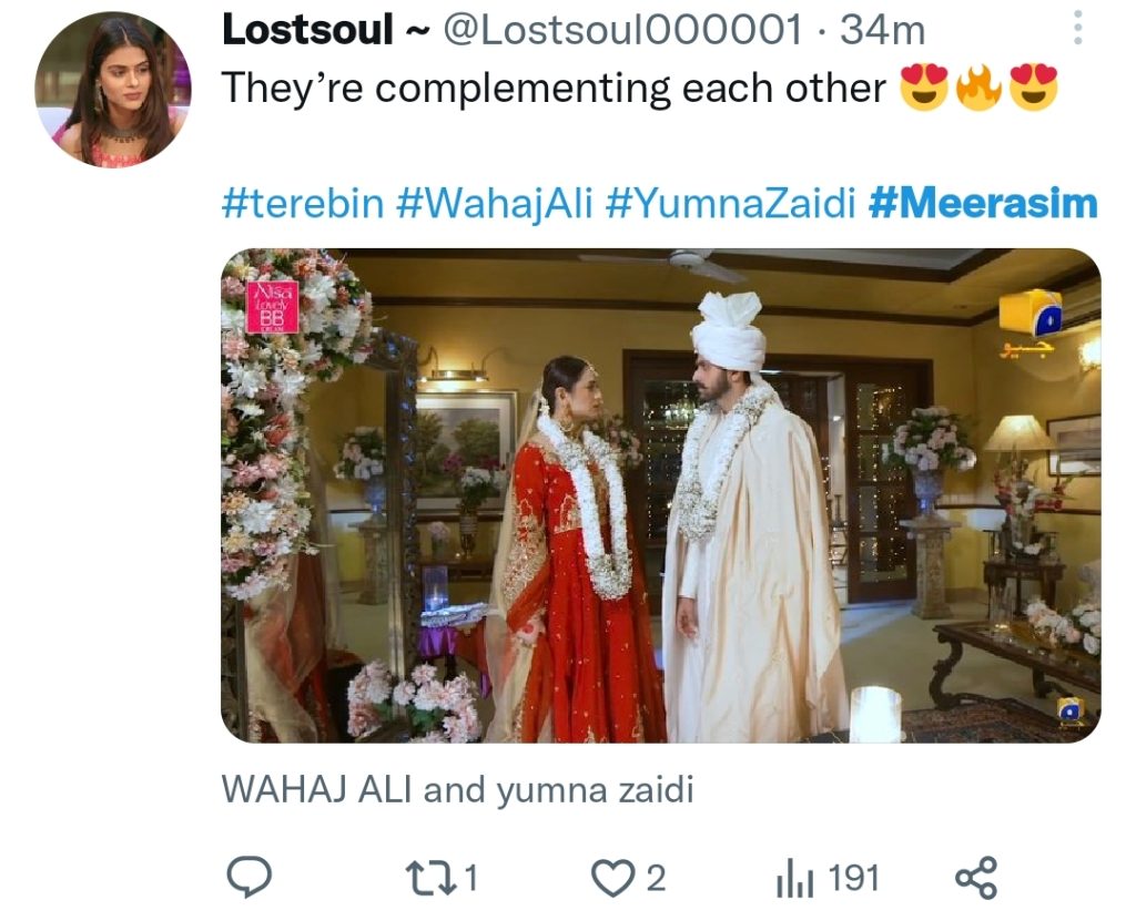 Tere Bin Fans in Love with Meerub & Murtasim's Wedding