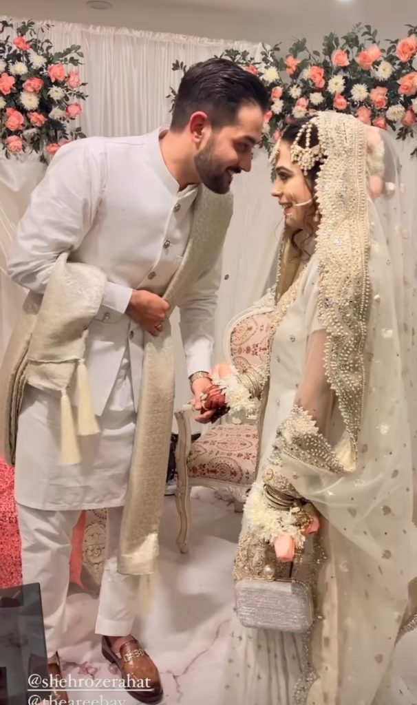 Khaani Fame Shehzeen Rahat Pictures from Brother's Nikah
