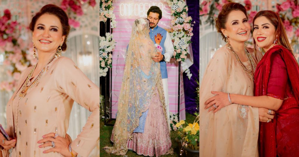 Actress Saba Faisal Son Arsalan Faisal’s HD Engagement Pictures