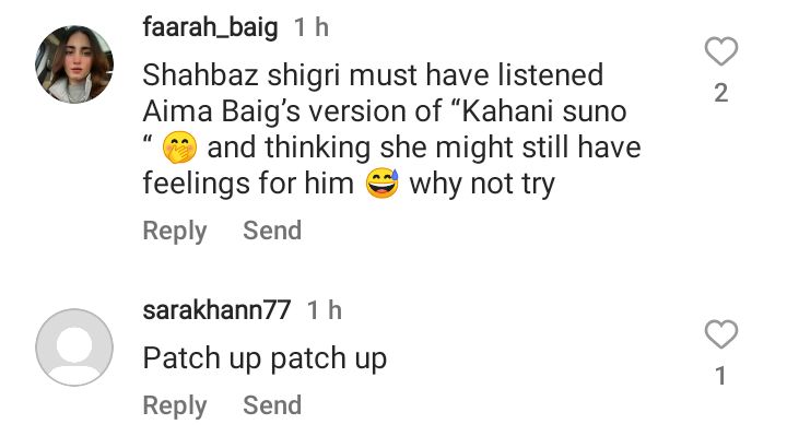 Are Aima Baig And Shahbaz Shigri A Couple Again