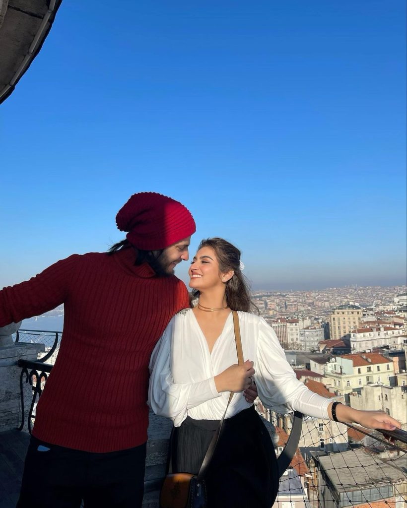 Hiba Bukhari And Arez Ahmed Having A Great Time In Turkey