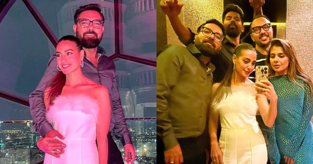 Iqra Aziz And Yasir Hussain In Bangkok With Friends