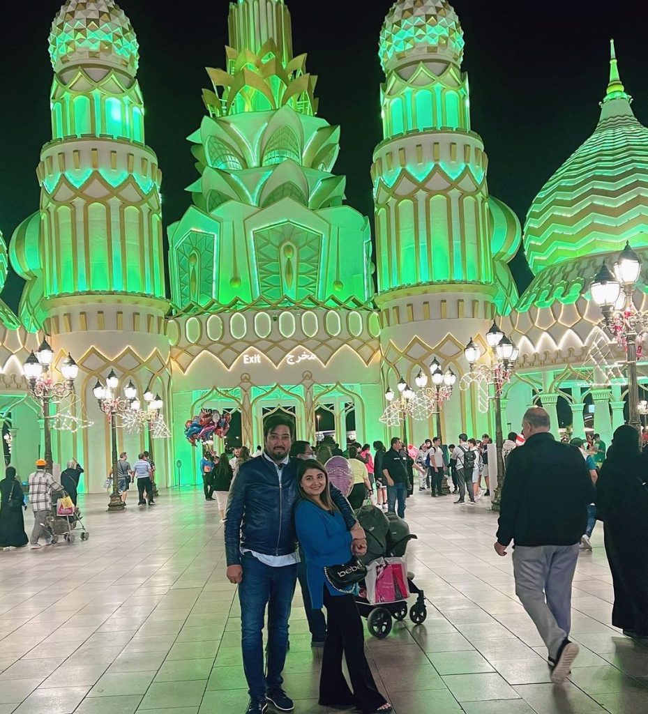 Javeria Saud Vacations In Dubai With Kids