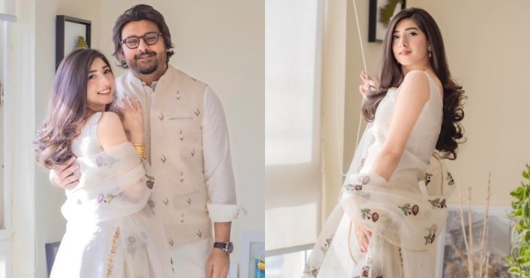 Mariyam Nafees Beautiful Pictures With Husband Amaan Ahmed