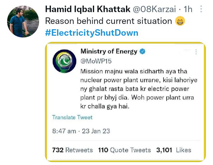Memes Pour Out As Pakistan Goes Through Another Major Power Breakdown