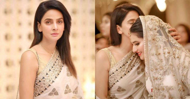 Saba Qamar Looks Amazing At Her Friend’s Wedding