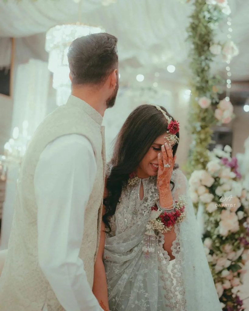 Shan Masood And Nische Beautiful Nikah Pictures