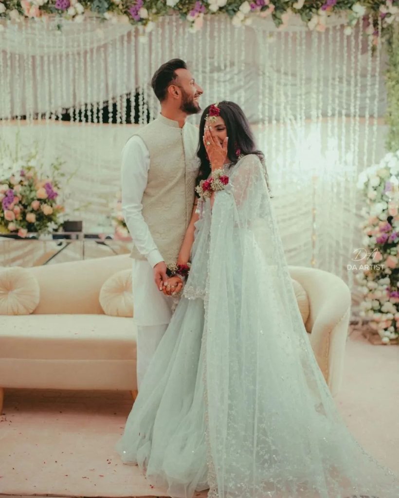 Shan Masood And Nische Beautiful Nikah Pictures