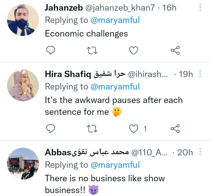 People Find Syra Yousuf And Shahroz Sabzwari Babylicious Promotion Awkward