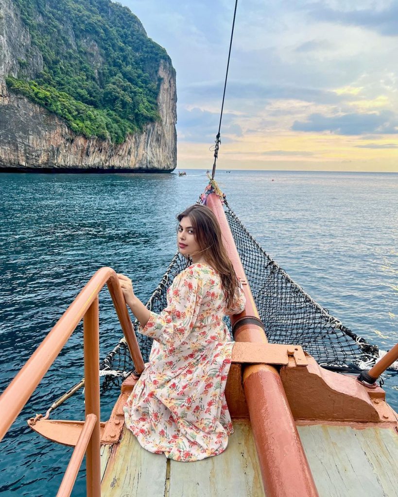 Azlan Shah And Warisha Khan Vacation In Phuket