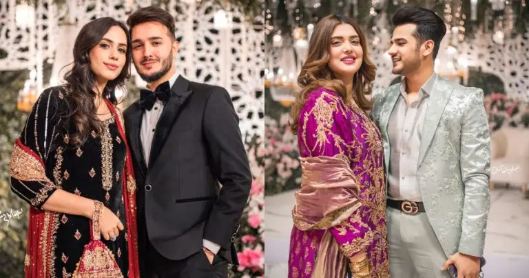 Romantic Shots Of YouTuber Couples At Ducky Bhai’s Walima