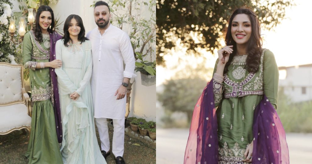 Zhalay Looks Gorgeous With Her Family On Sister's Nikkah