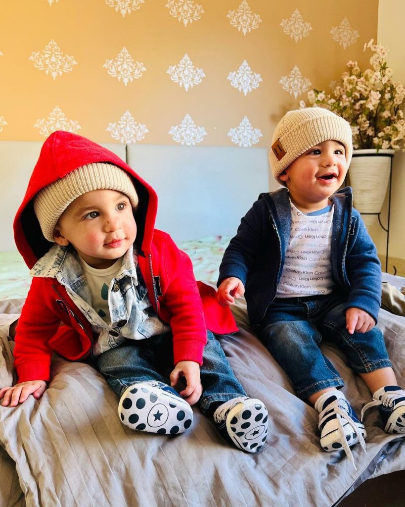 Zohreh Amir's Beautiful Twins Turn 9 Months Old