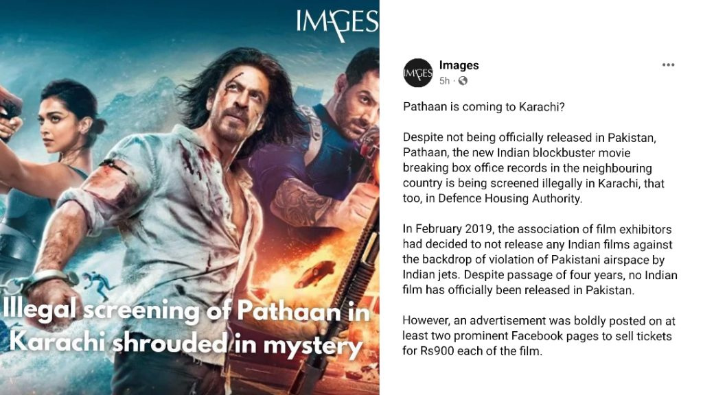 Pathan Reportedly Screened In Karachi Despite Ban