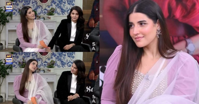 Hareem Farooq Showers Saba Qamar with Admiration