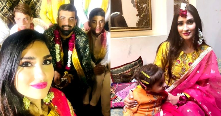Hassan Ali Wife Shares Glimpses From Shadab Khan Mehndi