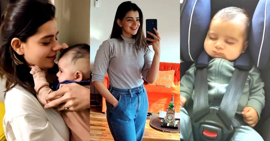 Srha Asghar Shares New Pictures of Son Ehaan