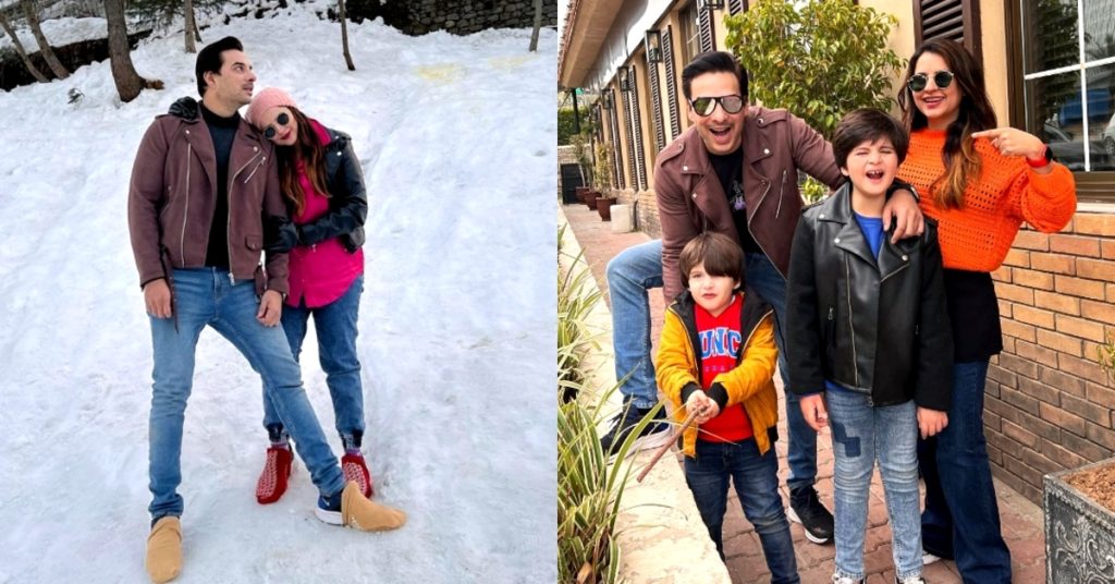 Fatima Effendi Murree Vacation Pictures With Family