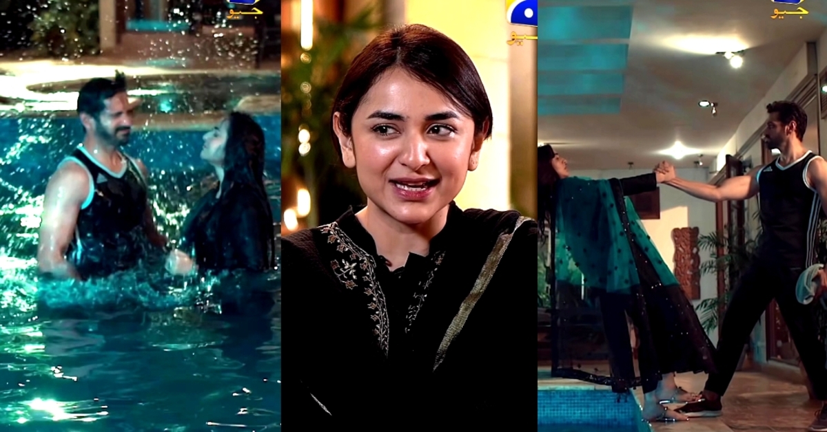 Yumna Zaidi Shares Details About Shooting Viral Scene From Tere Bin Reviewitpk 6659