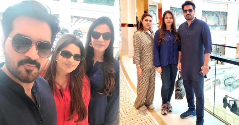 Humayun Saeed New Pictures With Family from Doha Qatar