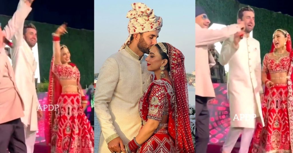 Ushna Shah's Bollywood Inspired Wedding Gets Criticized
