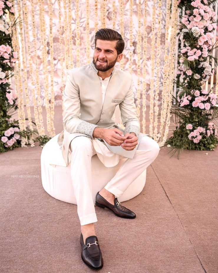 Shaheen Shah Afridi Nikah Video With Shahid Afridi's Daughter Ansha ...