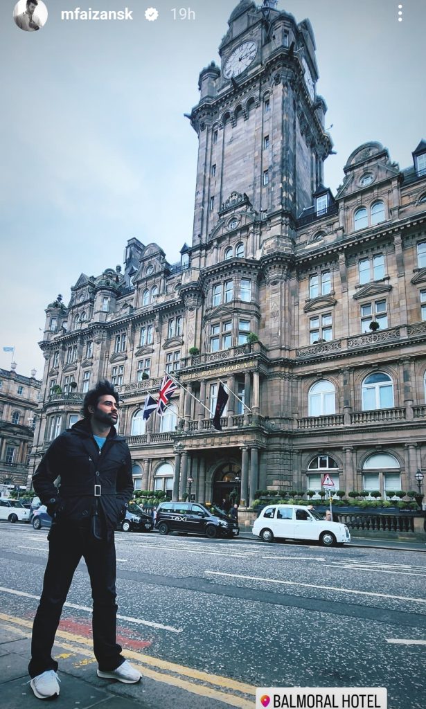 Maham Aamir and Faizan Sheikh New Unseen Pictures from Scotland