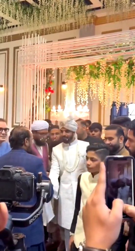 Shadab Khan Wedding Pictures and Video