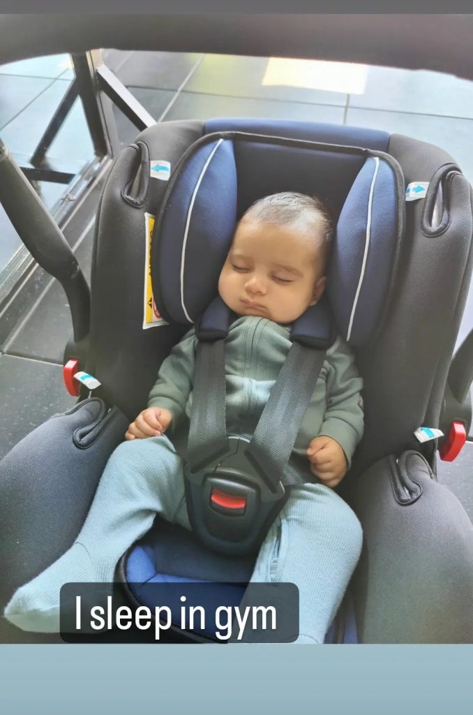 Srha Asghar Shares New Pictures of Son Ehaan