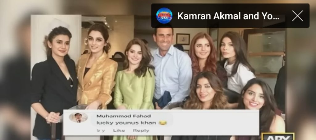 Hilarious Roasting of Younis Khan on His Picture With Pakistani Actresses