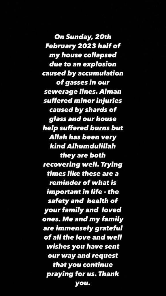 Muneeb Butt Shares Update About Explosion At His House