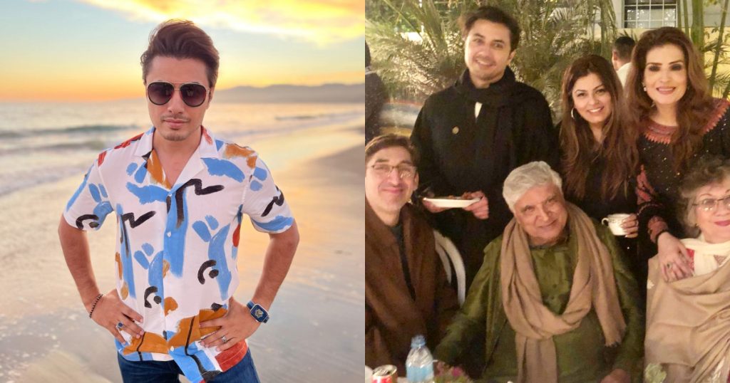 Ali Zafar Comes Out With A Statement After Hosting Javed Akhtar