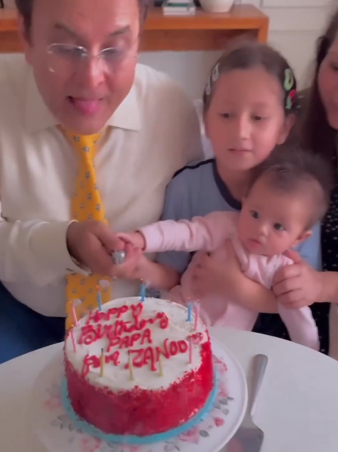 Behroze Sabzwari Beautiful Birthday Video With Grand Daughters