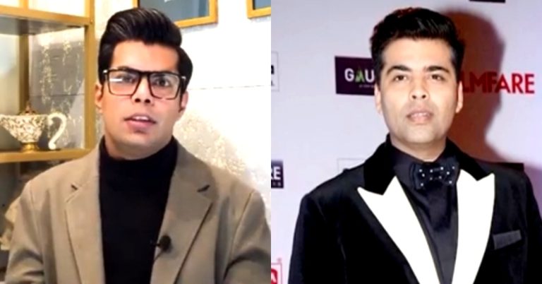 Pakistani Lookalike of Bollywood Filmmaker Karan Johar Talks To Media
