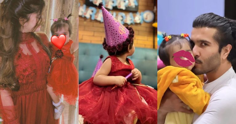Aliza Sultan And Feroze Khan’s Daughter Fatima Turns One