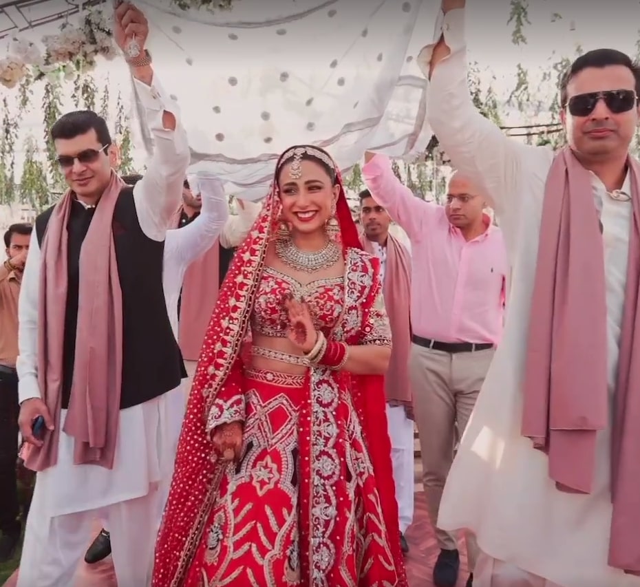 Ushna Shah Shares Beautiful Video From Her Wedding