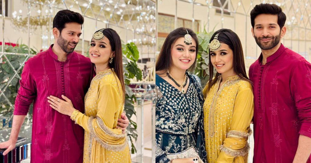 Hira Khan And Arslan Khan At A Family Wedding Post Marriage