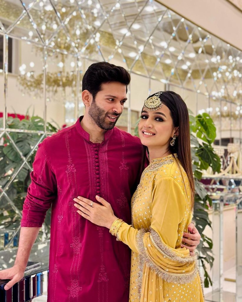 Hira Khan And Arslan Khan At A Family Wedding Post Marriage