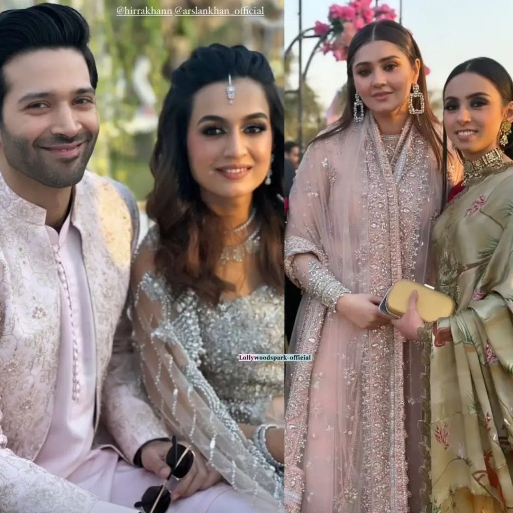 Hira Khan And Arslan Khan Beautiful Wedding Moments