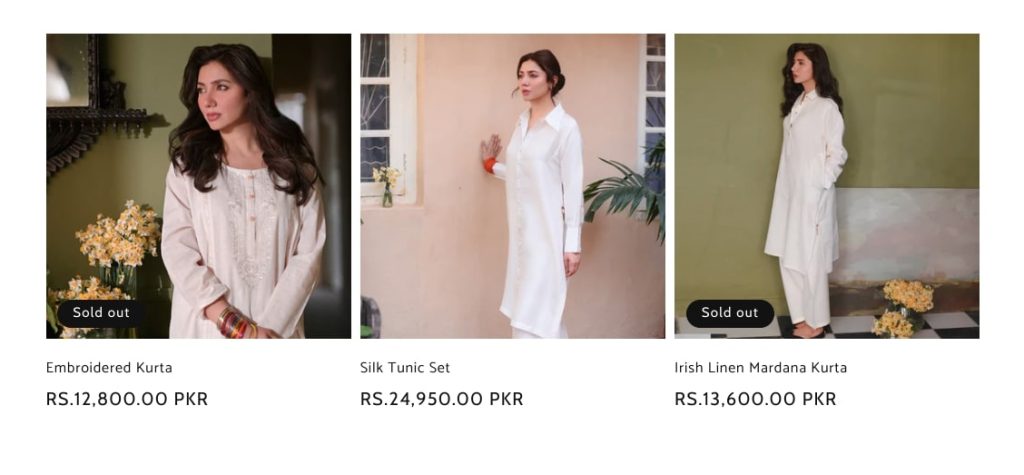 Expensive White Kurtas By Mahira Khan Get Criticism