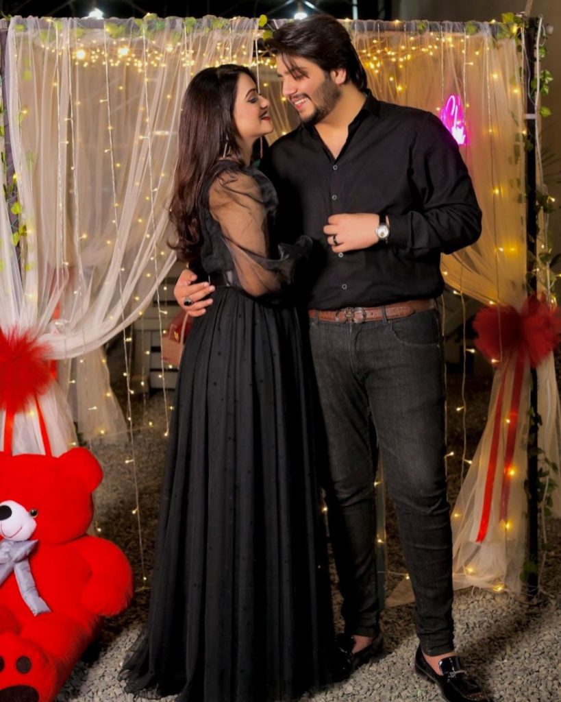Sehar Hayat And Sami Rasheed Romantic Valentines Day Shoot