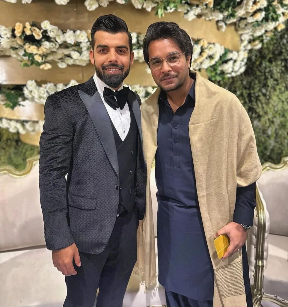 Shadab Khan Looks Dapper At His Walima- Pictures