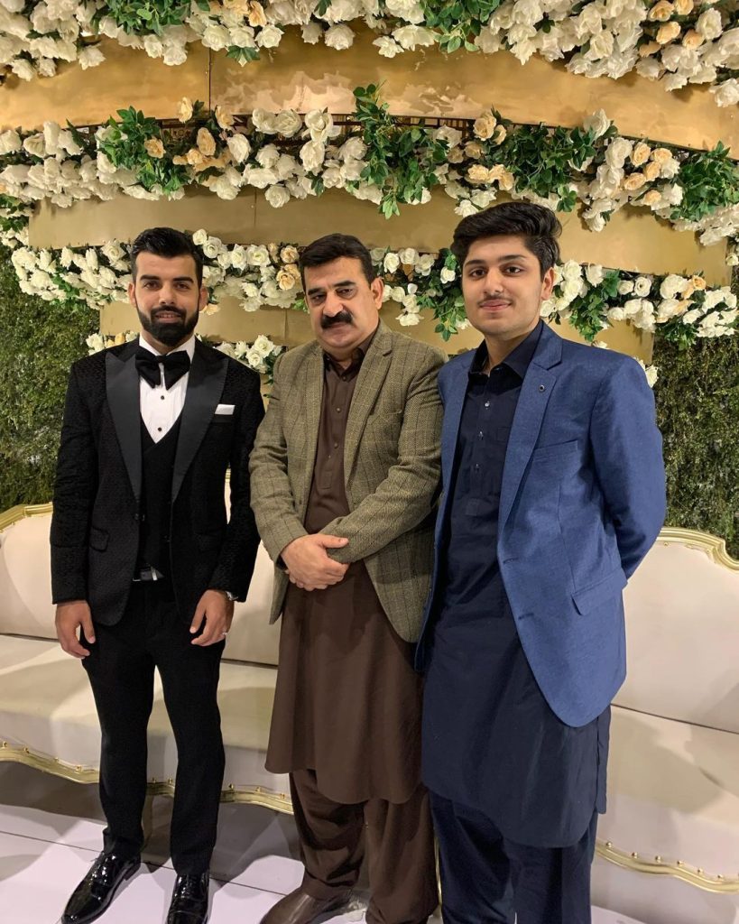 Shadab Khan Looks Dapper At His Walima- Pictures