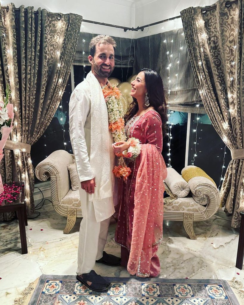 Fahad Mustafa Reveals Ushna Shah Wedding Date