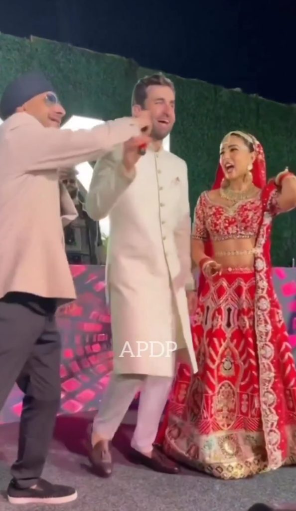 Ushna Shah's Bollywood Inspired Wedding Gets Criticized