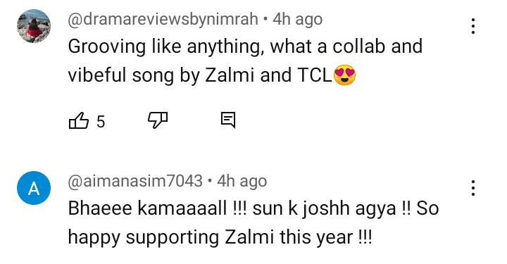 Zalmi Anthem Featuring Mahira Khan And Hamza Ali Abbasi Out Now