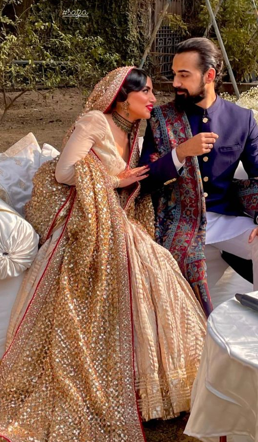 Model Zara Peerzada Nikkah Pictures