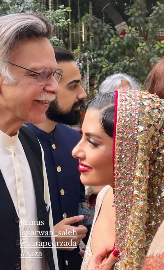 Model Zara Peerzada Nikkah Pictures