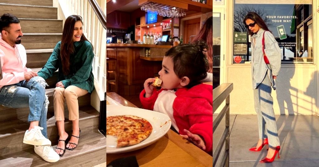 Sadia Ghaffar New Family Pictures from USA